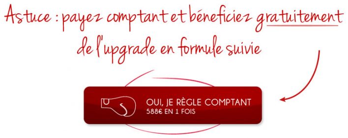 Astuce : payez comptant